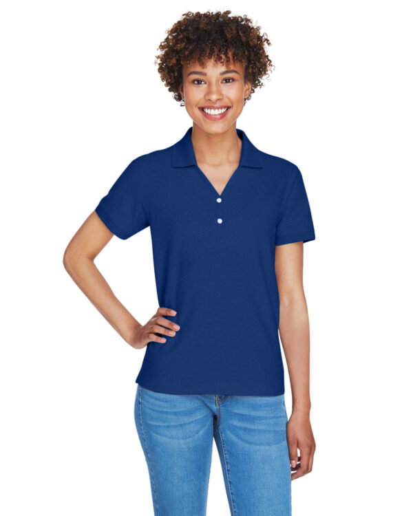 Elevate Your Look with the Devon & Jones Ladies' Pima PiquÃ© Y-Collar Polo! - Image 15