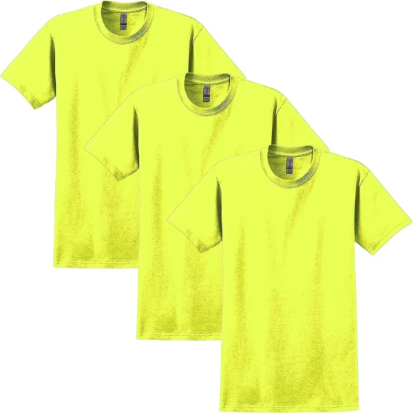 Gildan Adult Ultra Cotton Short Sleeve T-Shirt - Pack of 3