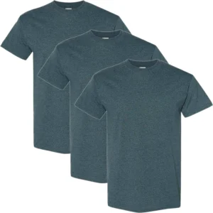 Gildan Adult Heavy Cotton Short Sleeve T-Shirt - Pack of 3