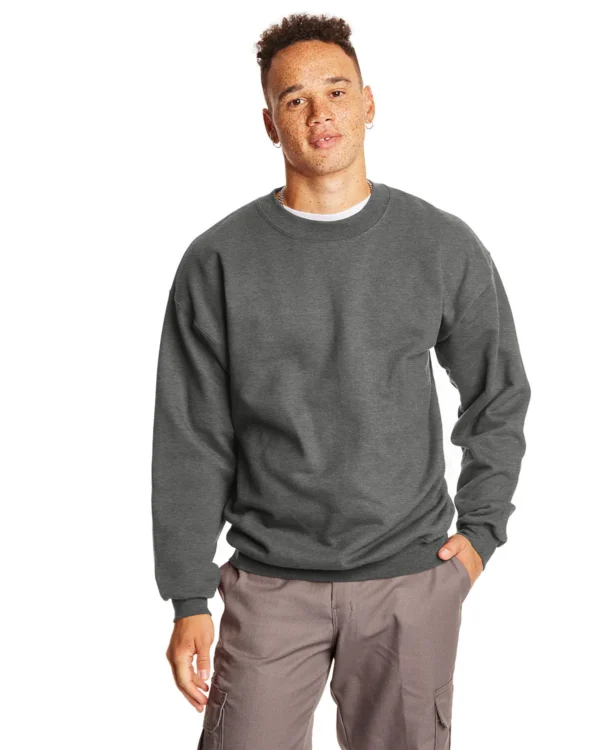 Hanes Men Ultimate Cotton 90/10 Fleece Crew