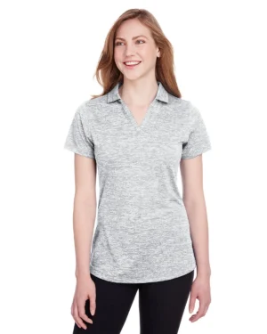 Puma Golf Ladies Icon Heather Polo Shirt