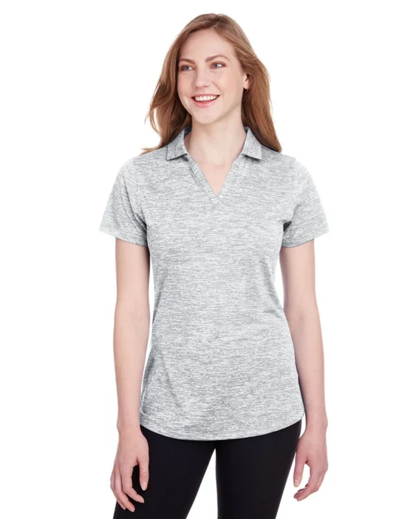 Puma Golf Ladies Icon Heather Polo Shirt