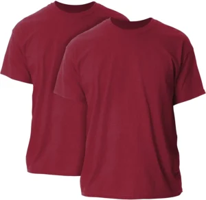 Men's Ultra Cotton Short Sleeve T-Shirt (2-Pack) Various Colors