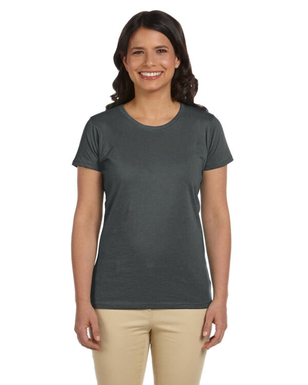 Elevate Everyday Elegance: Ladies' 100% Organic Cotton Classic Short-Sleeve T-Shirt by econscious - Image 3