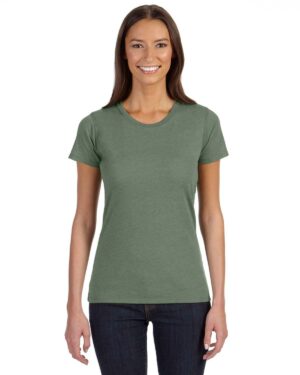 Elevate Style Responsibly: Ladies' Blended Eco T-Shirt by econscious