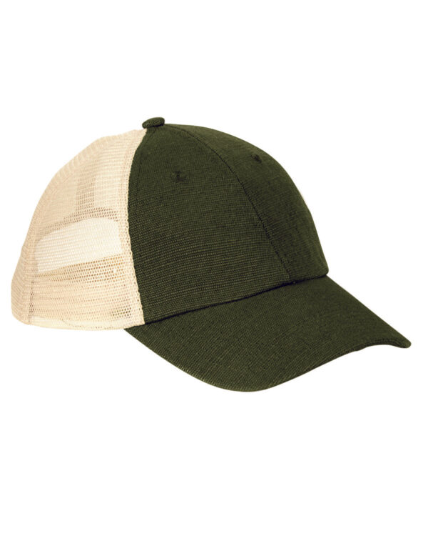 Elevate Comfortable Style Sustainably: Hemp Washed Soft Mesh Trucker by econscious - Image 6