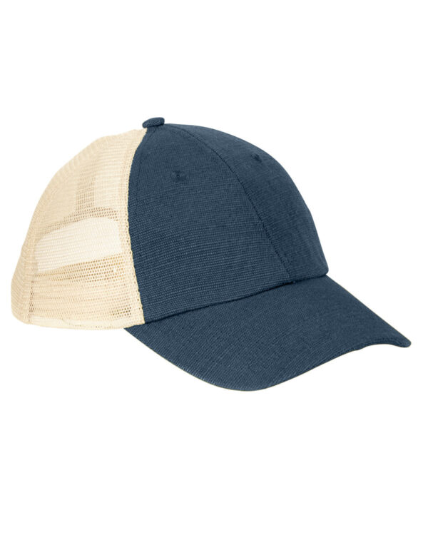 Elevate Comfortable Style Sustainably: Hemp Washed Soft Mesh Trucker by econscious - Image 5