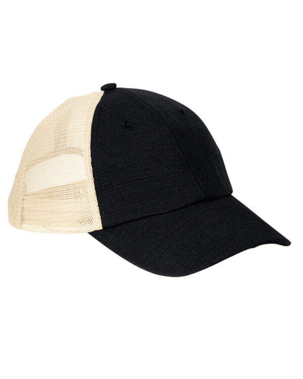 Elevate Comfortable Style Sustainably: Hemp Washed Soft Mesh Trucker by econscious - Image 2