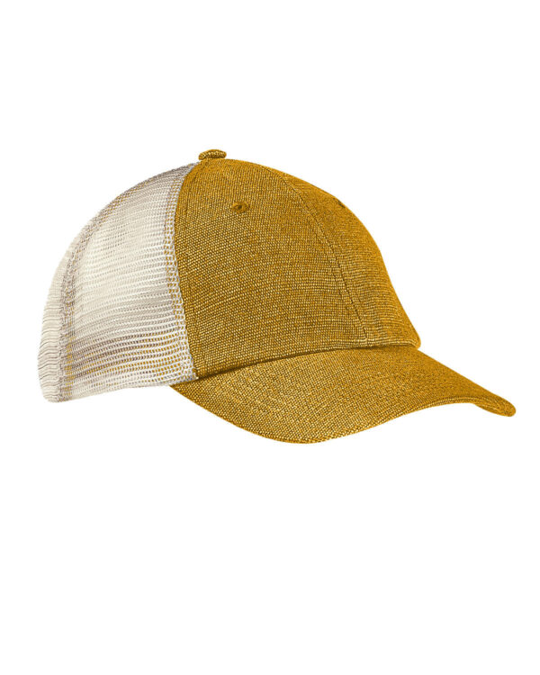 Elevate Comfortable Style Sustainably: Hemp Washed Soft Mesh Trucker by econscious - Image 7