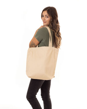 Elevate Everyday Convenience Sustainably: Organic Cotton Twill Everyday Tote by econscious