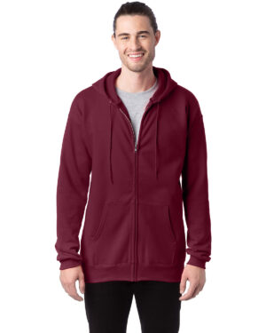 STAY-COZY-AND-STYLISH-WITH-THE-HANES-ADULT-ULTIMATE-COTTONÃ‚Â®-FULL-ZIP-HOODED-SWEATSHIRT