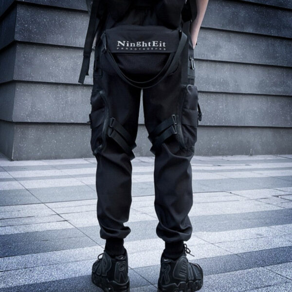 Loose Multi Pocket Paratrooper Pants Functional Style - Image 4