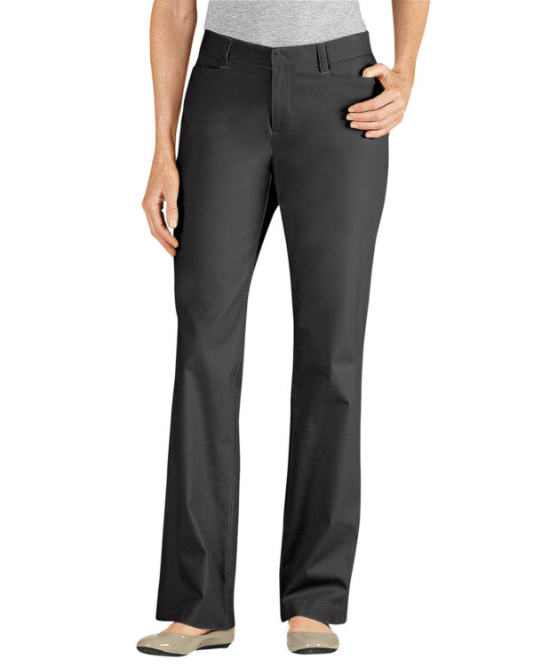 Dickies Ladies' Curvy Fit Straight Leg Flat Front Pant FP342