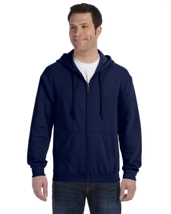 Gildan Adult Heavy Blend™ 8 oz., 50/50 Full-Zip Hooded Sweatshirt G186 - Image 8