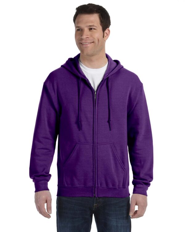 Gildan Adult Heavy Blend™ 8 oz., 50/50 Full-Zip Hooded Sweatshirt G186 - Image 9