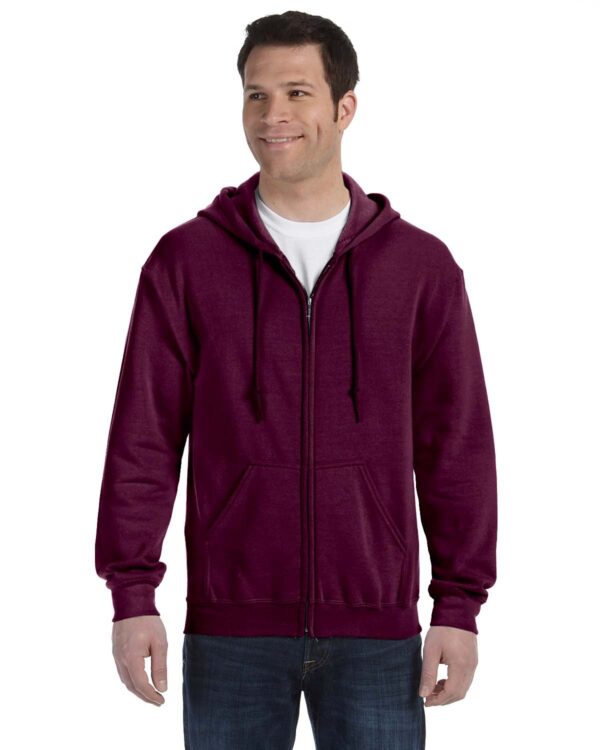 Gildan Adult Heavy Blend™ 8 oz., 50/50 Full-Zip Hooded Sweatshirt G186 - Image 10