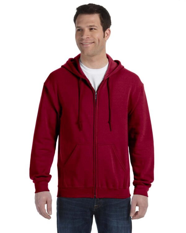 Gildan Adult Heavy Blend™ 8 oz., 50/50 Full-Zip Hooded Sweatshirt G186 - Image 11