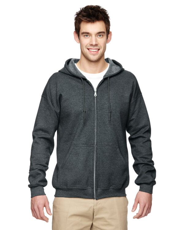 Gildan Adult Heavy Blend™ 8 oz., 50/50 Full-Zip Hooded Sweatshirt G186 - Image 12