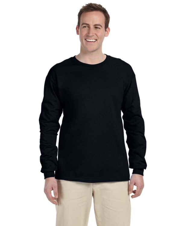 Gildan Adult Ultra CottonÂ® 6 oz. Long-Sleeve T-Shirt G240 - Image 5