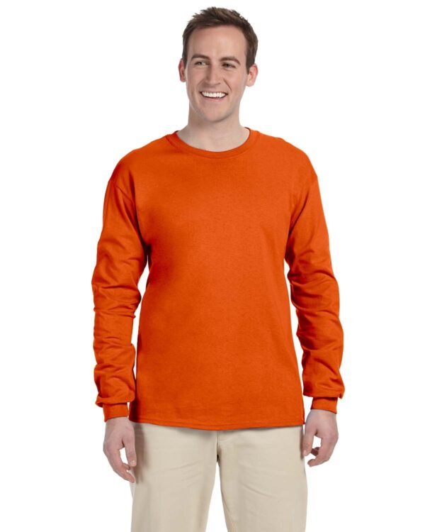 Gildan Adult Ultra CottonÂ® 6 oz. Long-Sleeve T-Shirt G240 - Image 9