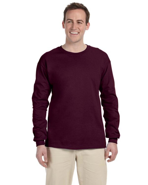 Gildan Adult Ultra CottonÂ® 6 oz. Long-Sleeve T-Shirt G240 - Image 10