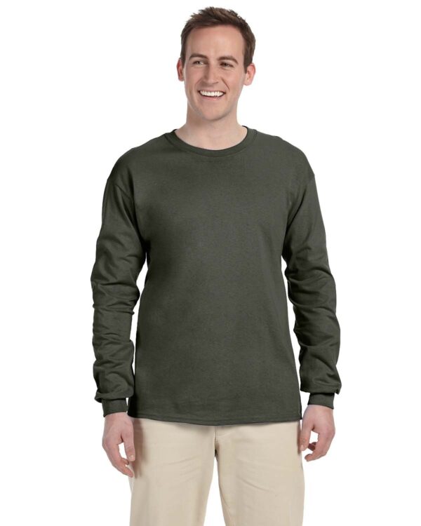 Gildan Adult Ultra CottonÂ® 6 oz. Long-Sleeve T-Shirt G240 - Image 11