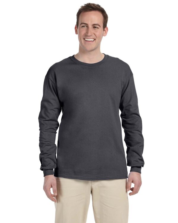 Gildan Adult Ultra CottonÂ® 6 oz. Long-Sleeve T-Shirt G240 - Image 12