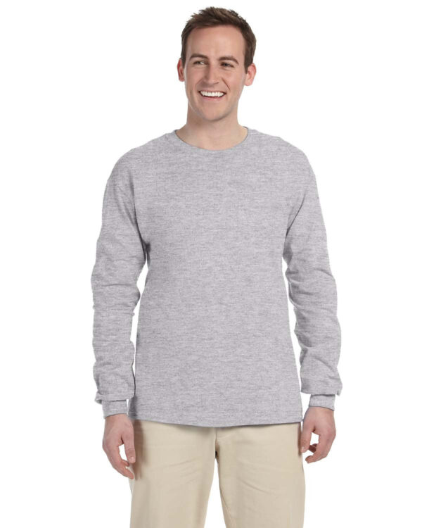 Gildan Adult Ultra CottonÂ® 6 oz. Long-Sleeve T-Shirt G240 - Image 15