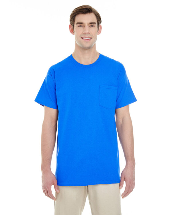 Gildan Unisex Heavy Cotton Pocket T-Shirt G530 - Image 7