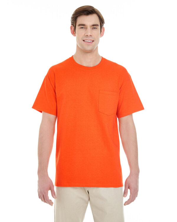 Gildan Unisex Heavy Cotton Pocket T-Shirt G530 - Image 9