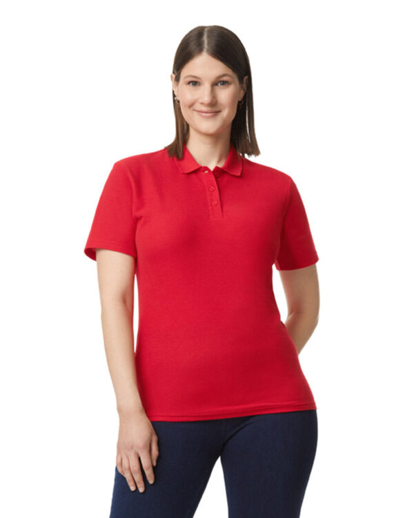 Gildan Ladies' Softstyle Double Pique Polo G648L - Image 6