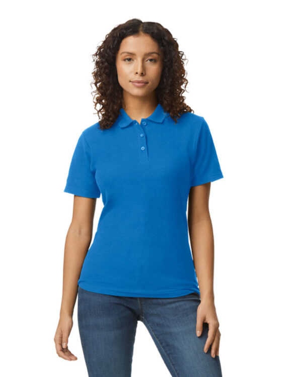 Gildan Ladies' Softstyle Double Pique Polo G648L - Image 7