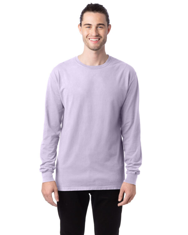 ComfortWash by Hanes Unisex Garment-Dyed Long-Sleeve T-Shirt GDH200 - Image 17