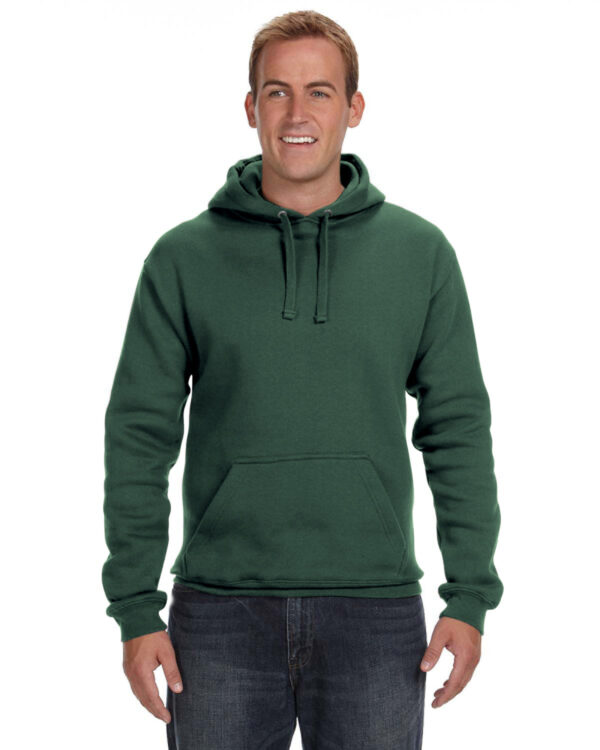 Elevated Comfort: J America Adult Premium Fleece Pullover Hooded Sweatshirt - Image 5