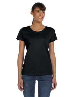 Fruit of the Loom Ladies' HD Cottonâ„¢ T-Shirt: Classic Comfort with Modern Sophistication