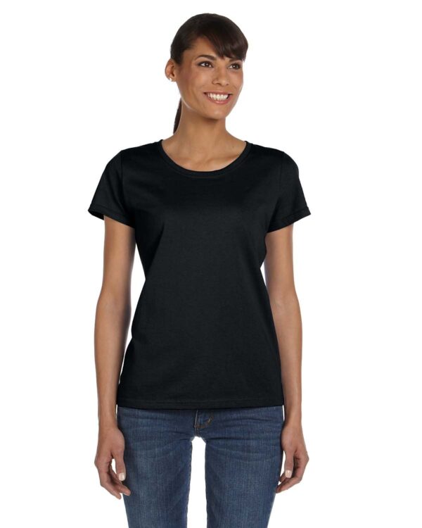 Fruit of the Loom Ladies' HD Cottonâ„¢ T-Shirt: Classic Comfort with Modern Sophistication - Image 2