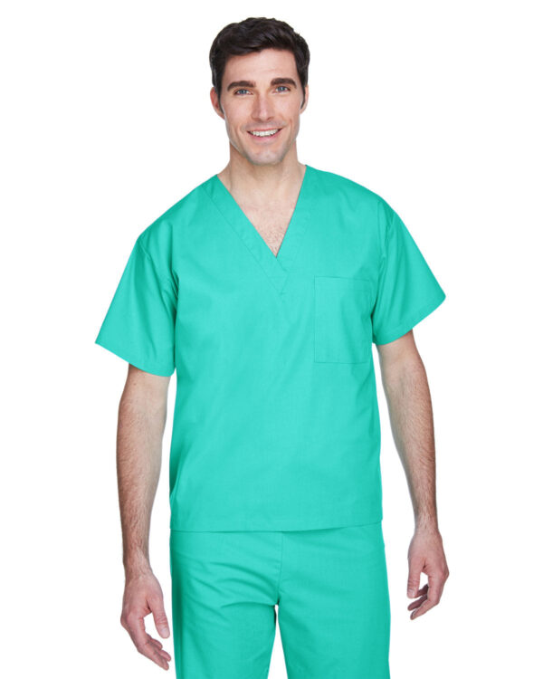 Harriton Adult Restore 4.9 oz. Scrub Top: Comfortable and Functional Medical Attire.