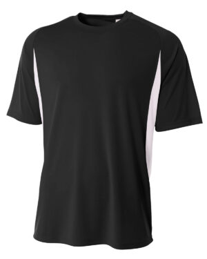 A4 Men's Cooling Performance Color Blocked T-Shirt: Stay Cool in Style