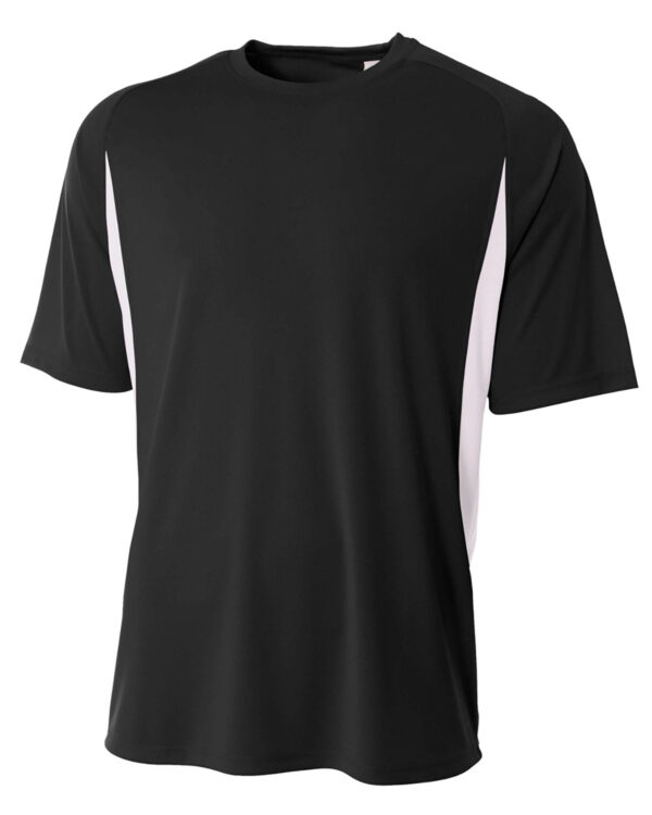 A4 Men's Cooling Performance Color Blocked T-Shirt: Stay Cool in Style