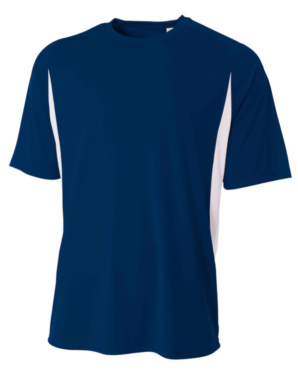 A4 Men's Cooling Performance Color Blocked T-Shirt: Stay Cool in Style - Image 3