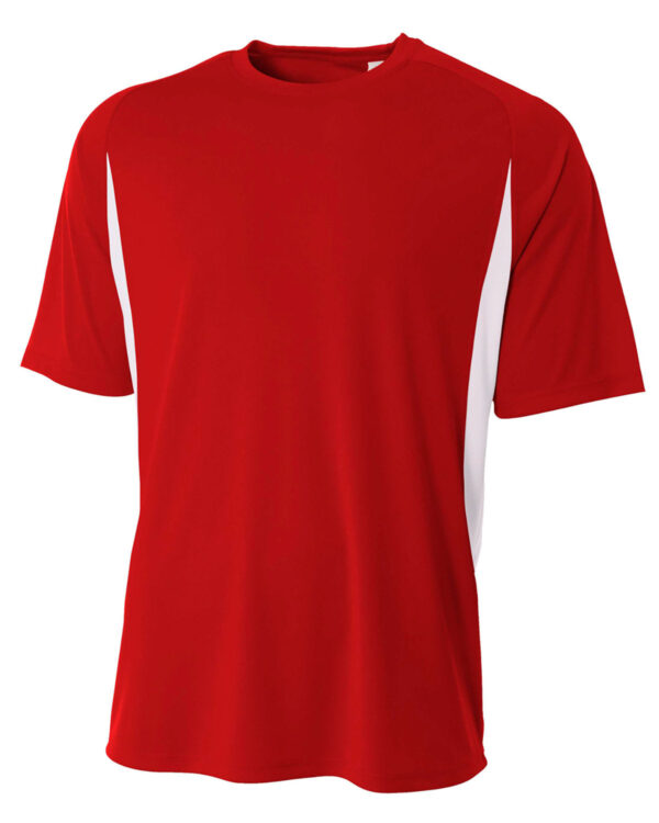 A4 Men's Cooling Performance Color Blocked T-Shirt: Stay Cool in Style - Image 5