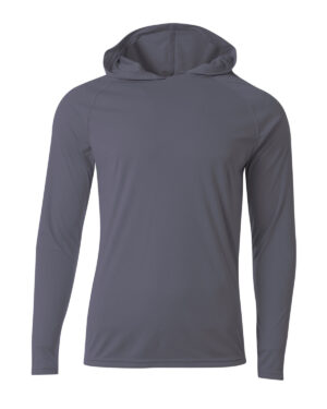 A4 Men's Cooling Performance Long-Sleeve Hooded T-Shirt: Stay Cool and Stylish