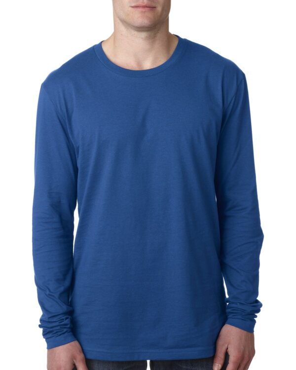 Men's Cotton Long-Sleeve Crew - Image 3