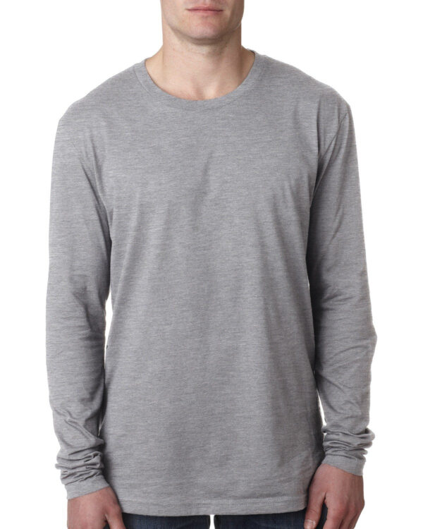 Men's Cotton Long-Sleeve Crew - Image 4