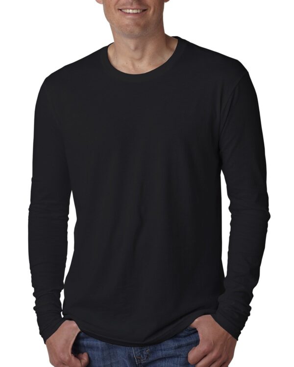 Men's Cotton Long-Sleeve Crew - Image 6