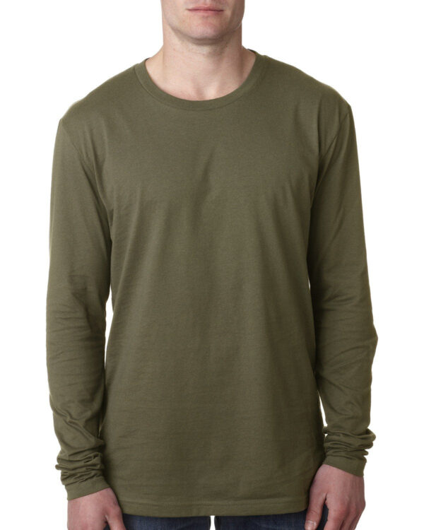 Men's Cotton Long-Sleeve Crew - Image 11