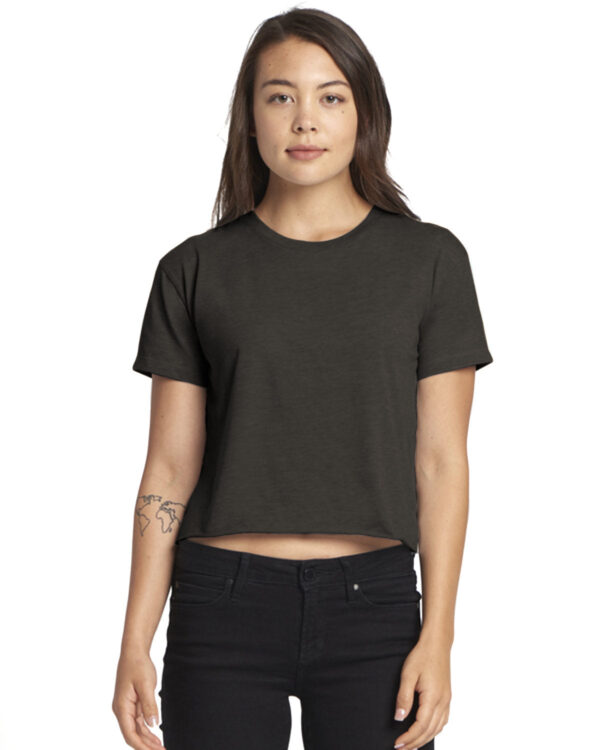 Ladies' Festival Cali Crop T-Shirt - Image 4