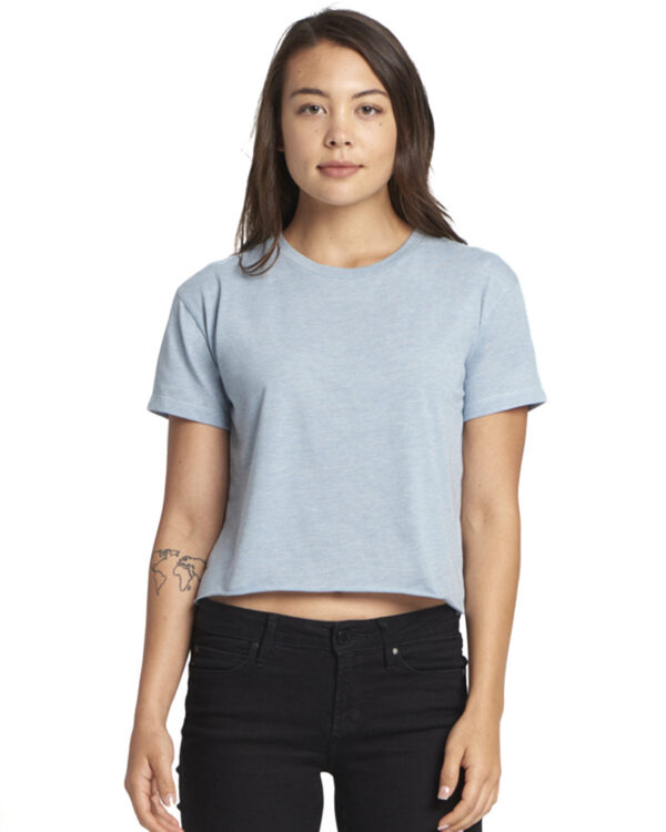 Ladies' Festival Cali Crop T-Shirt - Image 6