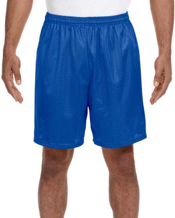 A4 Adult Seven Inch Inseam Mesh Short: Breathable Performance - Image 5