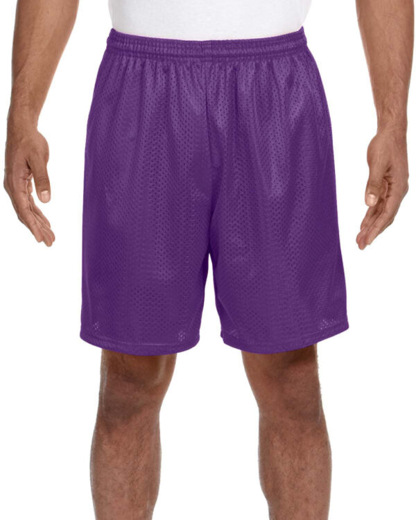 A4 Adult Seven Inch Inseam Mesh Short: Breathable Performance - Image 4